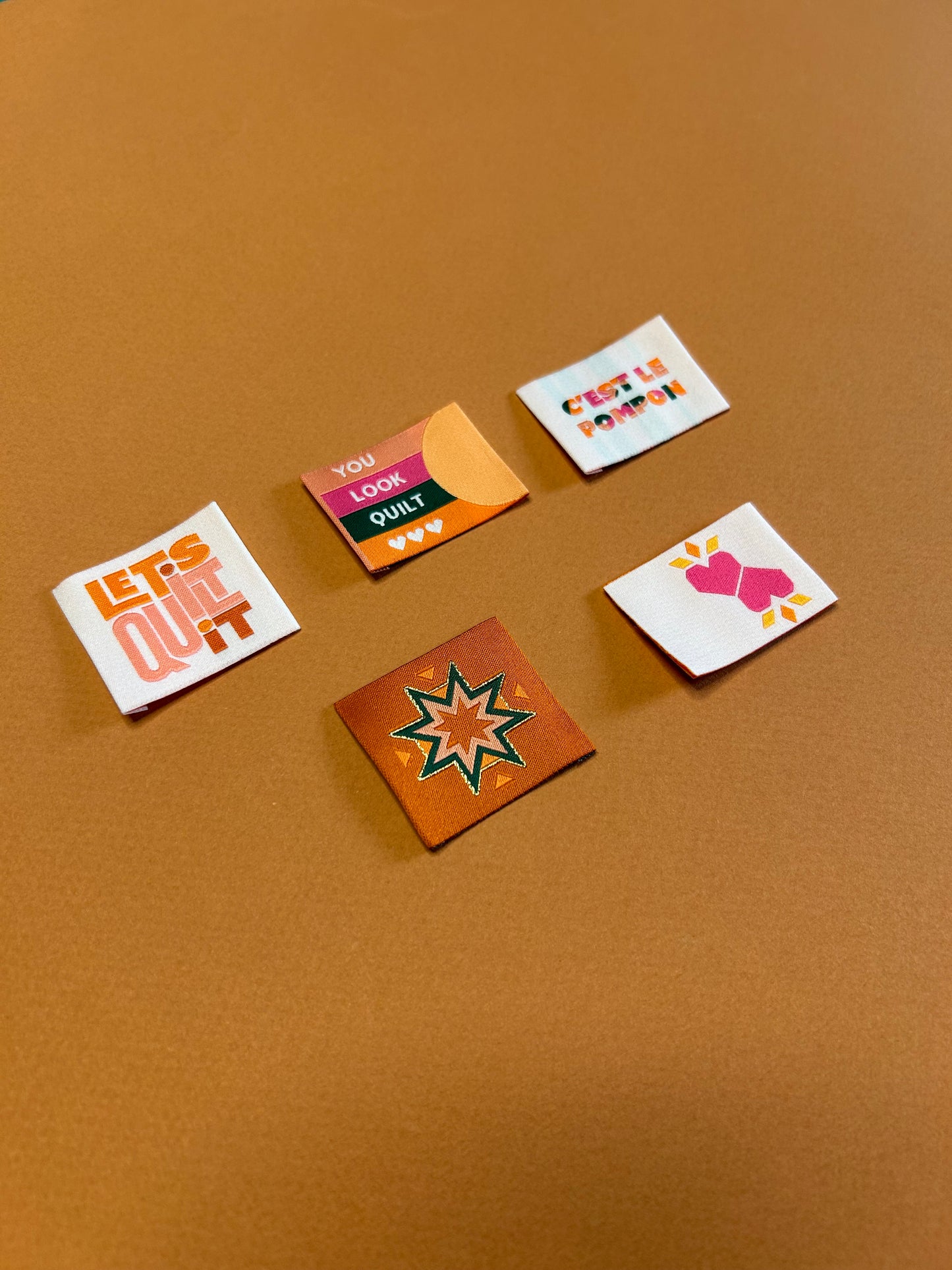 Lot de 5 étiquettes