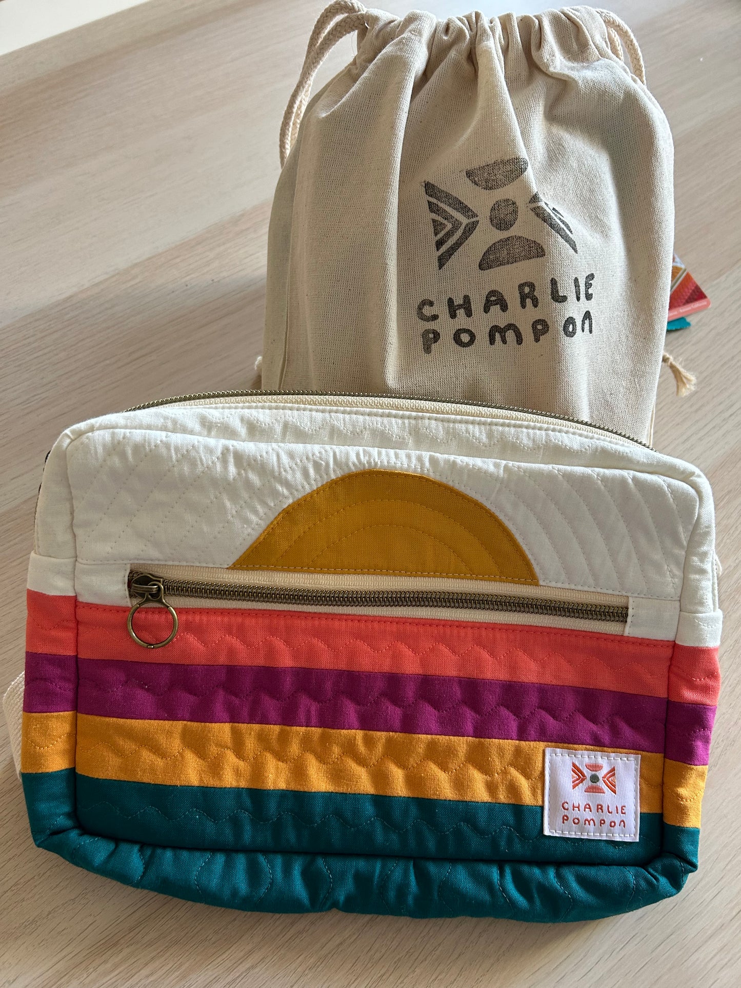Kit de quilt moderne - Banane California