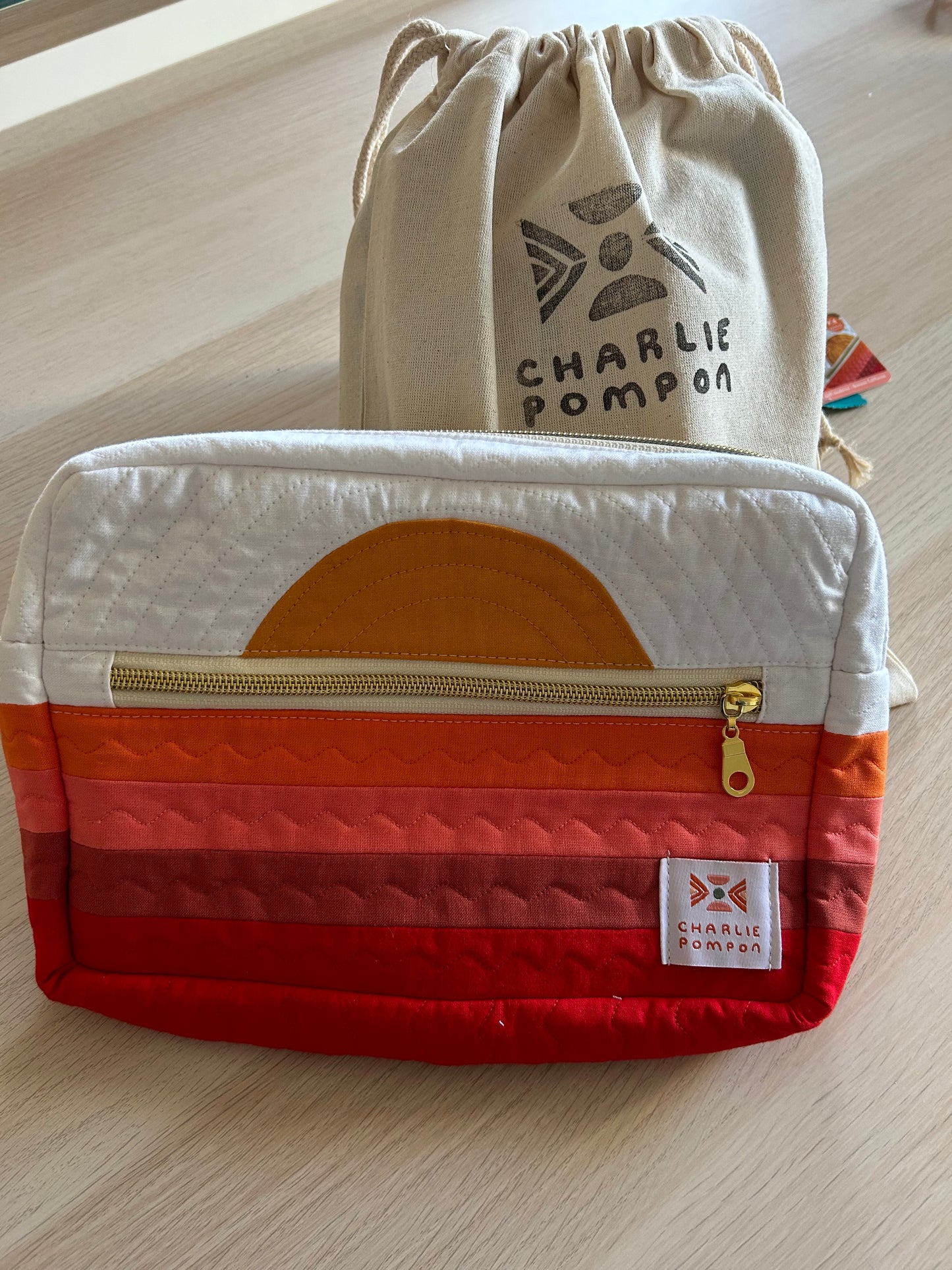 Kit de quilt moderne - Banane California