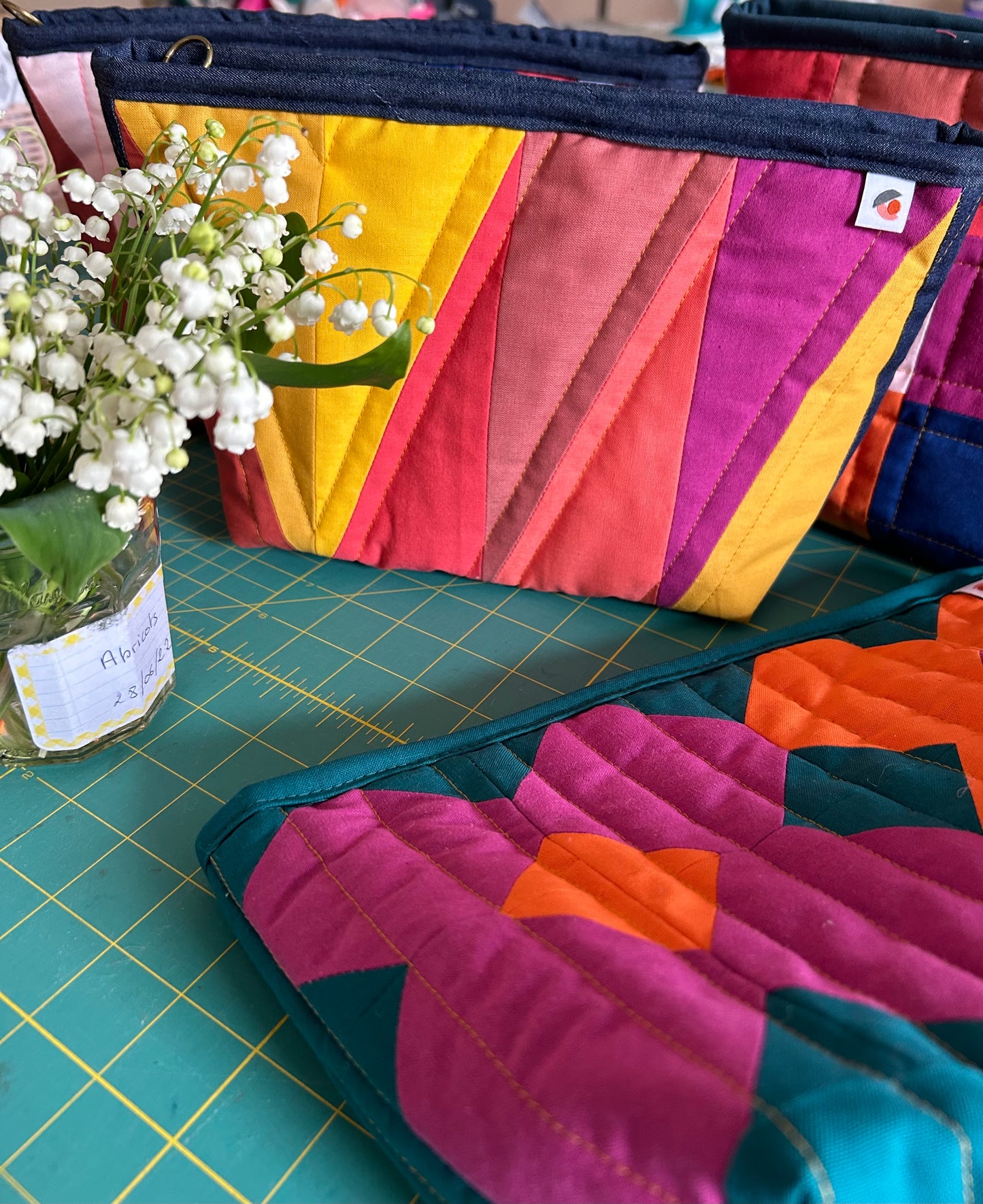 La trousse Colorful patchwork