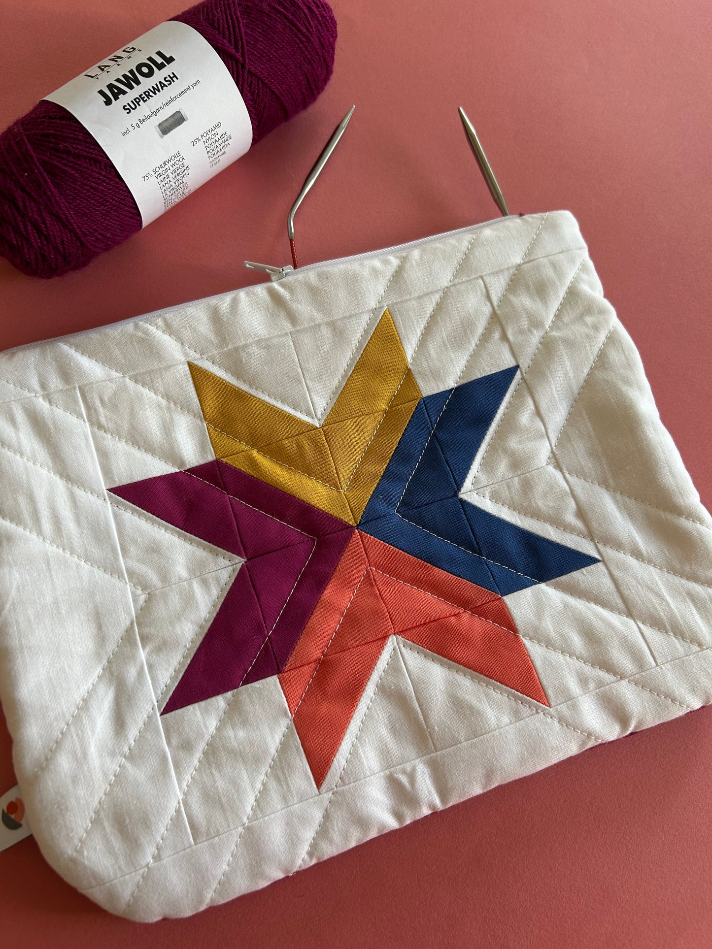 Kit Chaussette ou trousse de noël étoile : 2 tutos / 1 projet