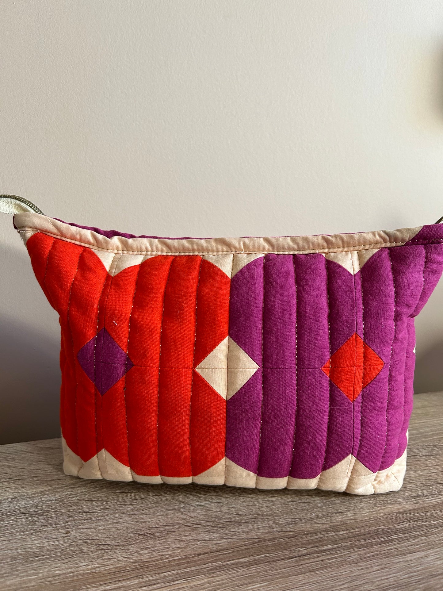 Kit de quilt moderne - La flower pouch
