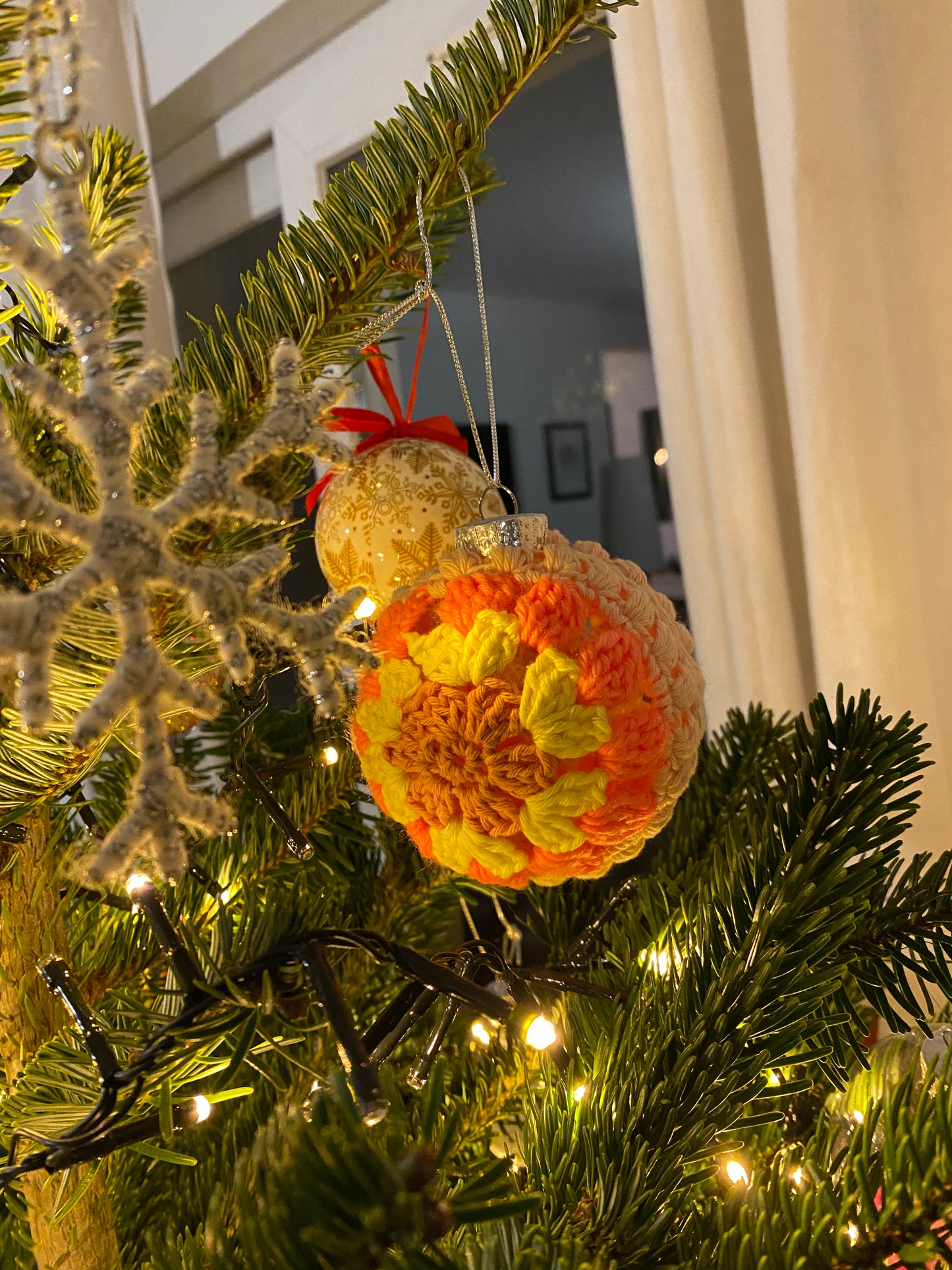 Tutoriel de la boule de noël en granny