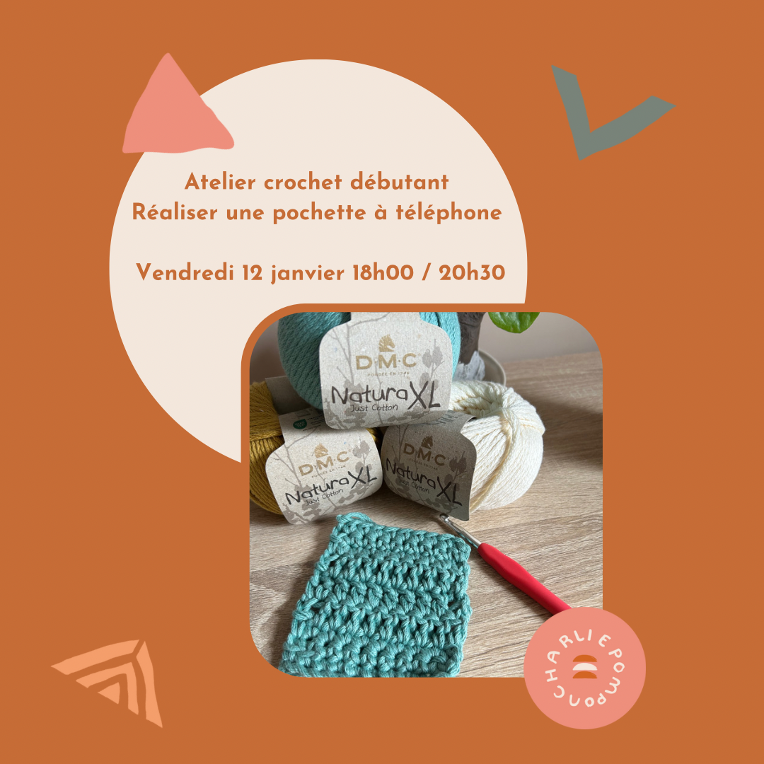 Atelier Crochet - Pochette