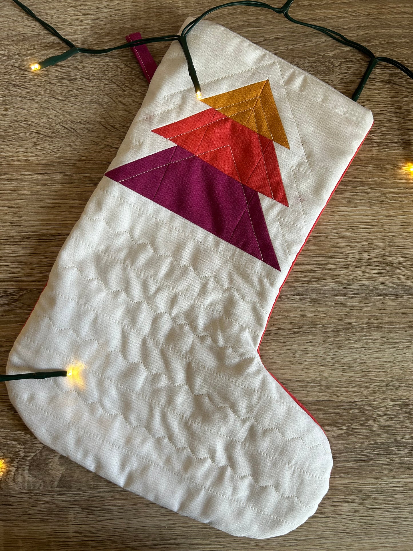 Kit Chaussette de noël sapin ou trousse moderne : 2 tutos / 1 projet