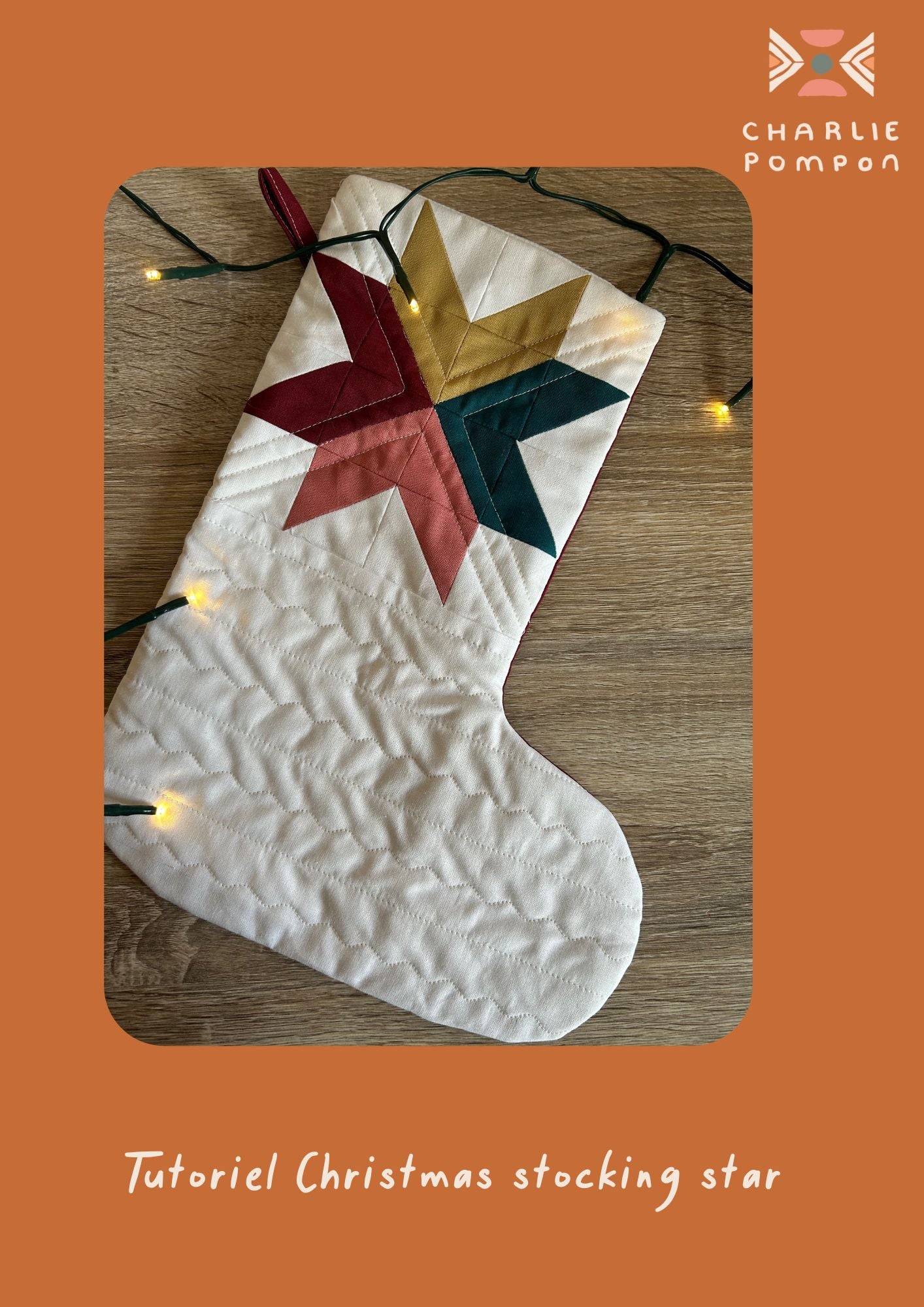 Tuto Chaussette de noël étoile