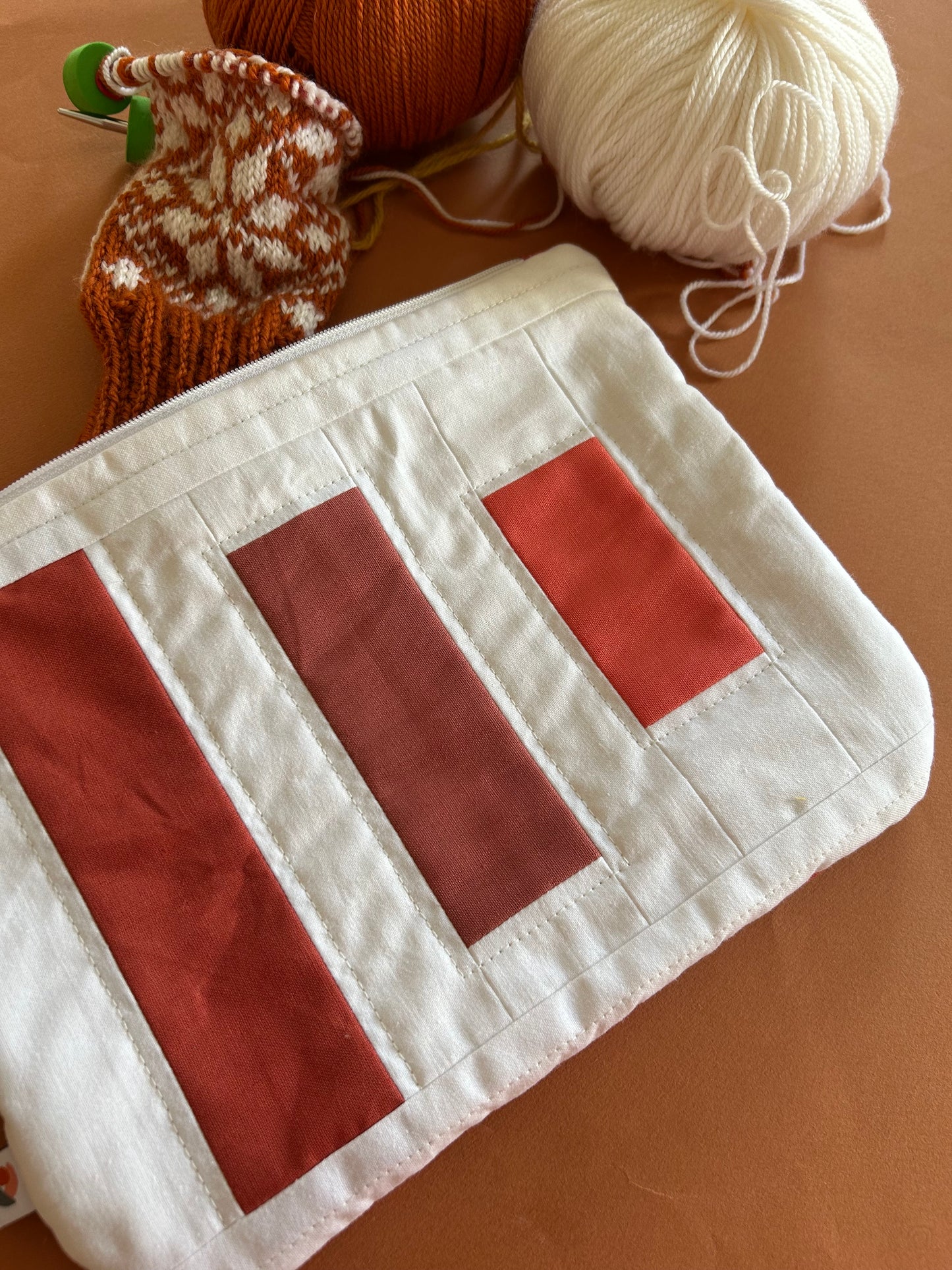 Kit Chaussette de noël sapin ou trousse moderne : 2 tutos / 1 projet