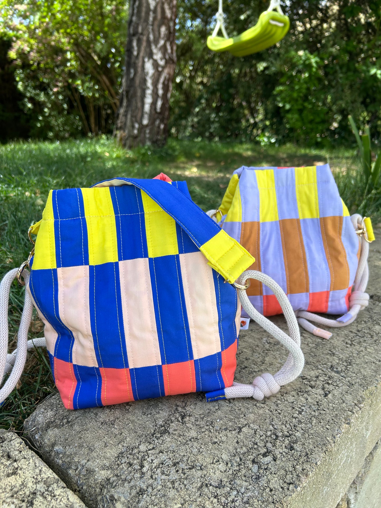 Kit de quilt moderne - Charlie Bucket Bag - PRÉCOMMANDE - Offre - 10% jusqu'au dimanche 7 juin directement dans le panier