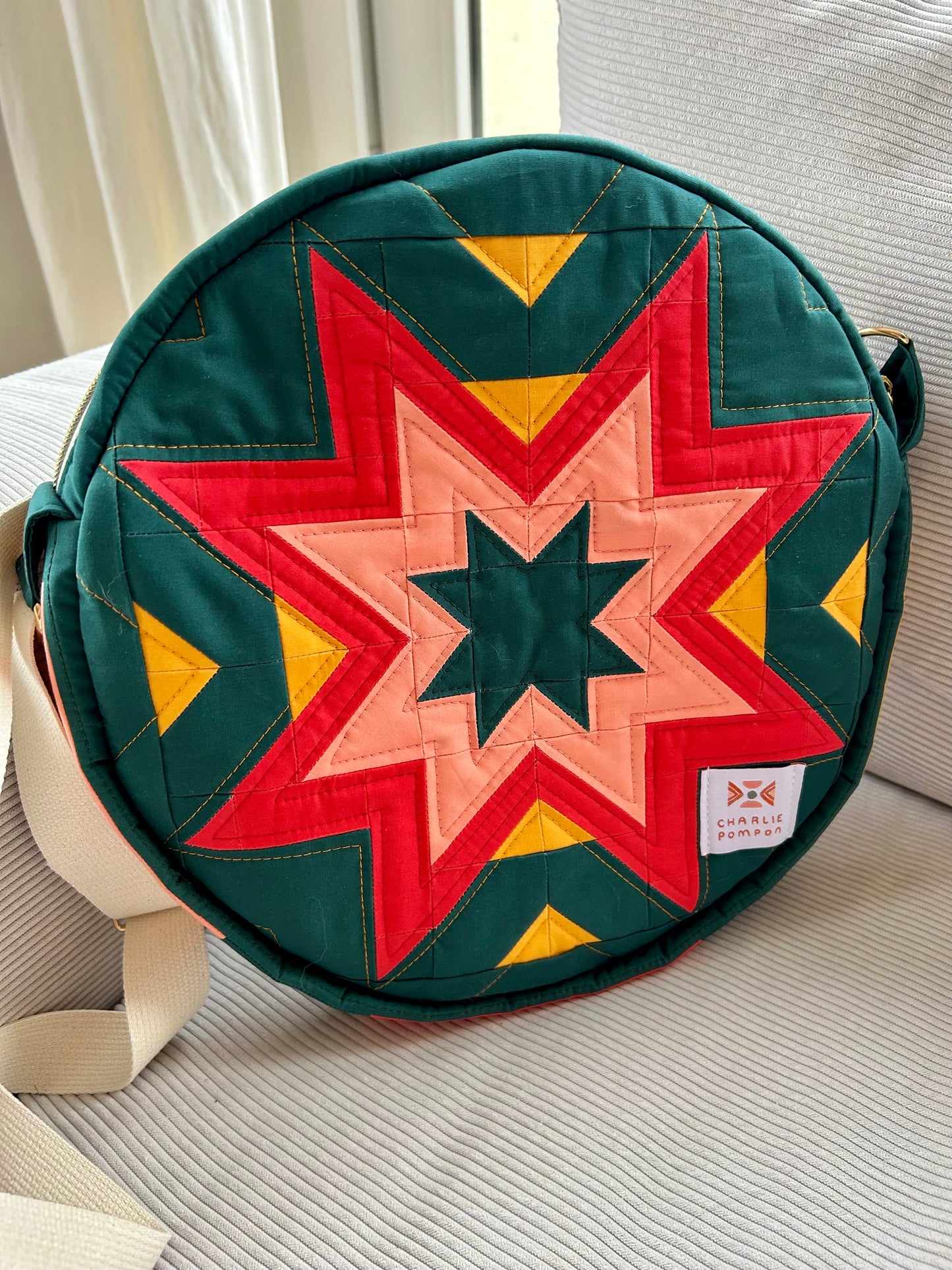 Kit de quilt moderne - Halo bag