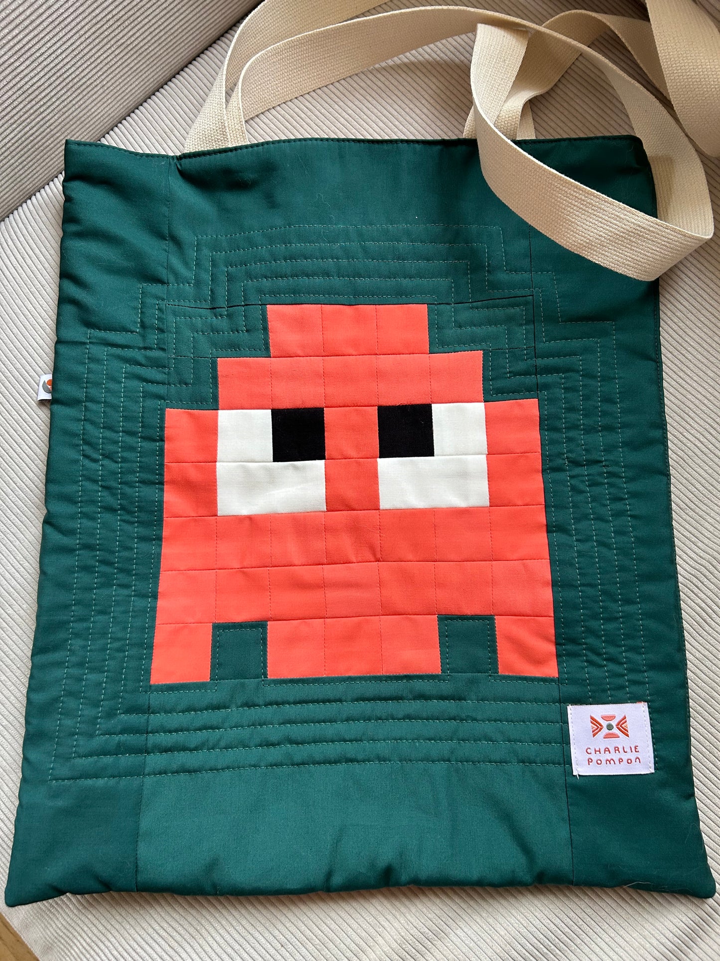 Tote bag pixel art
