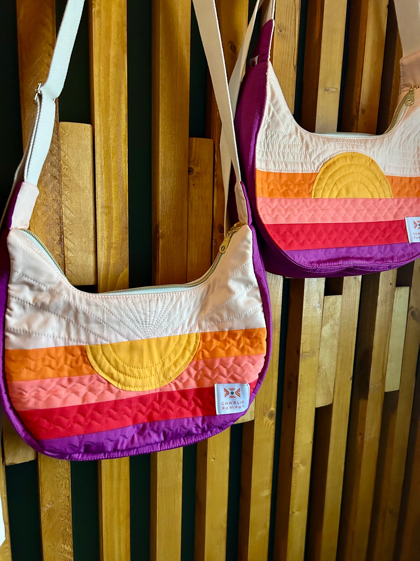 Kit de quilt moderne - Half moon California